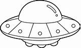 Alien Spaceship Coloring Pages & coloring book sketch template
