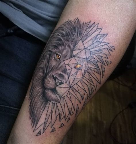 10+ Abstract Lion Tattoo Designs & Ideas | Lion tattoo design, Abstract lion tattoo, Abstract lion