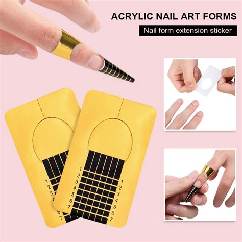 Acrylic Nail Kit With Acrylic Powder Liquid Set Professional Bright Glitter Nail Brushes Forms ...