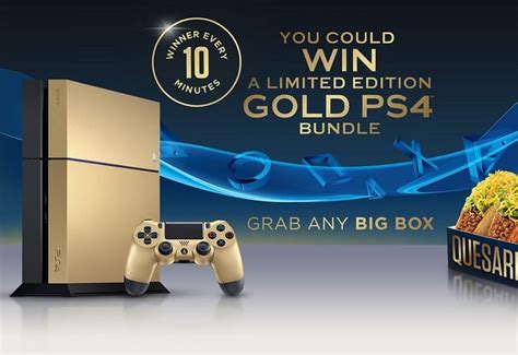 Limited Edition Gold PlayStation 4 Bundle Unveiled