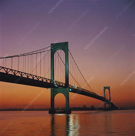 Whitestone Bridge, USA - Stock Image - C012/3156 - Science Photo Library