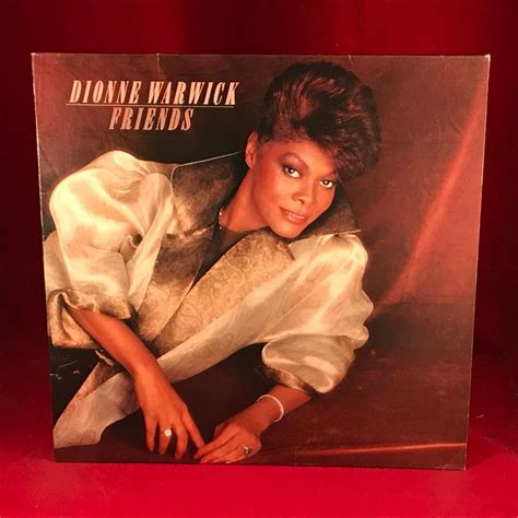 Old vintage DIONNE WARWICK Friends vinyl record music heavy | Etsy