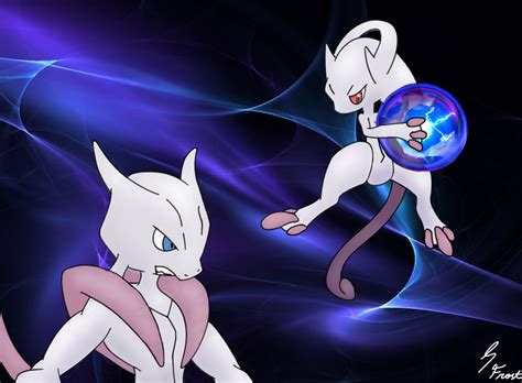 X vs Y: Mega Mewtwo by Shadowedfrost on DeviantArt