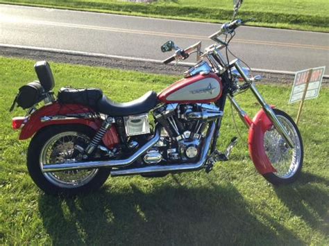 HARLEY DAVIDSON DYNA LOW RIDER - CUSTOM! for sale on 2040-motos