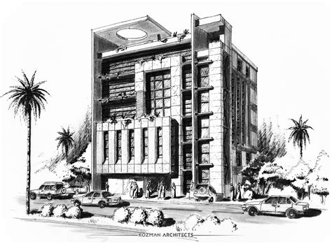 Modern Office building – Jeddah – KSA Design by KOZMAN on Behance Architecture Drawing Plan ...