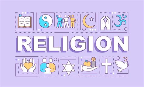 Religion word concepts banner 2132486 Vector Art at Vecteezy