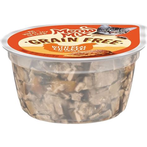 Meow Mix Grain Free with Real Chicken in Gravy 2.75 oz | Shipt