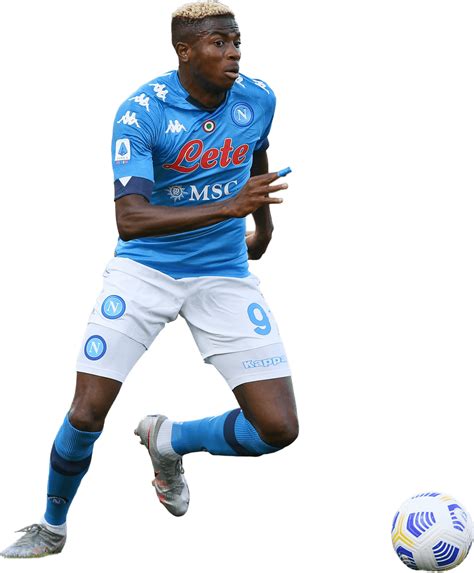 Victor Osimhen Napoli football render - FootyRenders