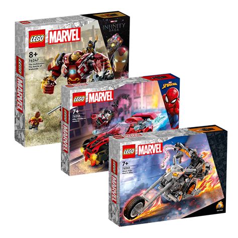 Bundle LEGO 76244 Marvel Miles Morales vs Morbius + LEGO 76245 Marvel ...