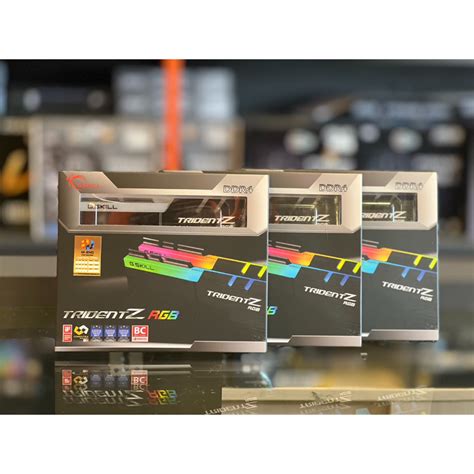 RAM G.SKILL 16GB (8GBx2) DDR4 3600MHz RAM TRIDENT Z RGB | Shopee Thailand