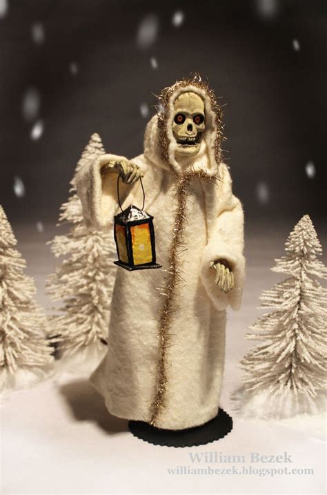 A "snow skeleton" by William Bezek | Purple forest, Modern halloween ...