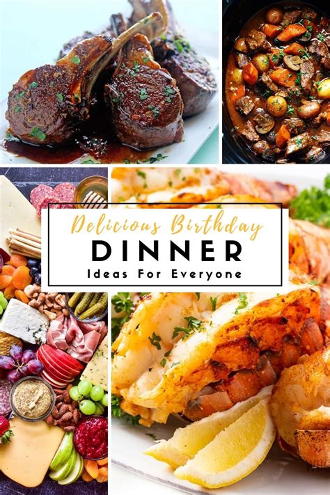 easy birthday dinner ideas for husband - Kimber Flemming