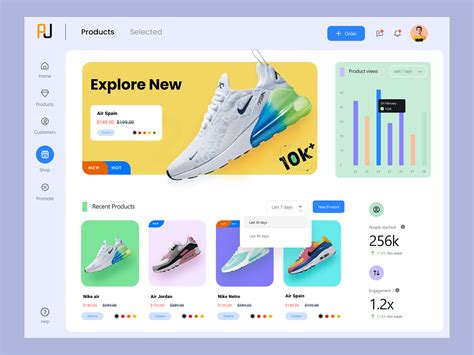 Product Dashboard Design | Behance