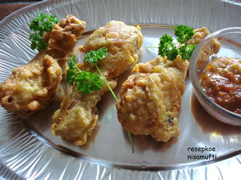 Kumpulan Resep: ayam goreng tepung