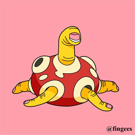 i drew some fan art of Shuckle : pokemon