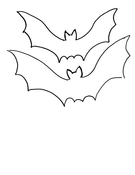 Free Bat Stencil, Download Free Bat Stencil png images, Free ClipArts ...