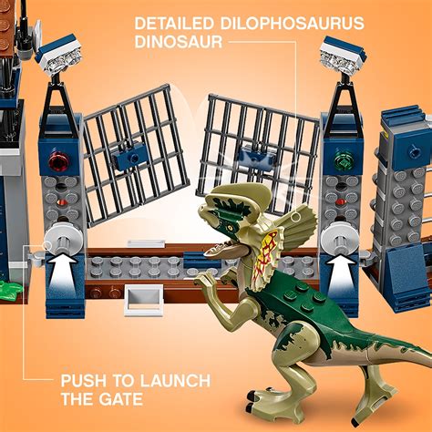 LEGO Jurassic World Dilophosaurus Attack Dinosaur Toy- 75931 Reviews