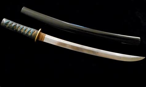 SIGNED--Japanese Samurai O-tanto Wakizashi Sword -Old/Antique Collection -Mon | St Croix Blades