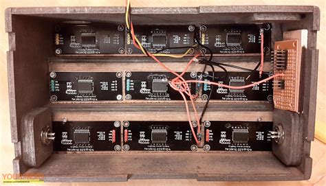 Back To The Future Time Circuits made from scratch