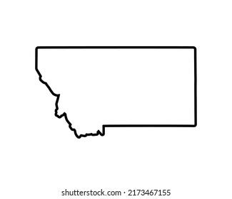 2,000 Montana Outline Vector Images, Stock Photos & Vectors | Shutterstock