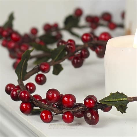 Artificial Holly Garland - Christmas Garlands - Christmas and Winter - Holiday Crafts - Factory ...