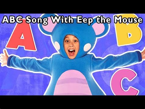 ABC Song With Eep the Mouse and More | NEW PHONICS WOW ENGLISH SONG ...