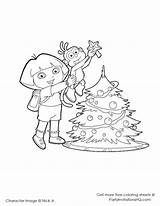 Nick Jr Christmas Coloring Pages sketch template