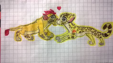 Kion X Fuli beso (kiss) by jameskionxfulifan on DeviantArt