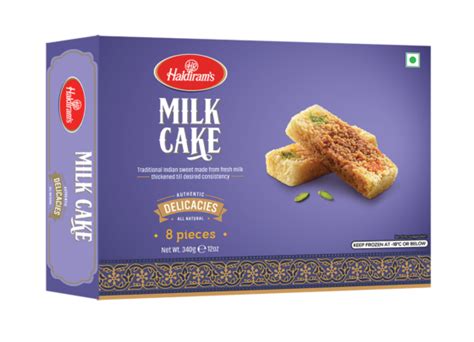 HALDIRAM SWEETS MILKCAKE 16X300g - Aekshea Foods Wholesale