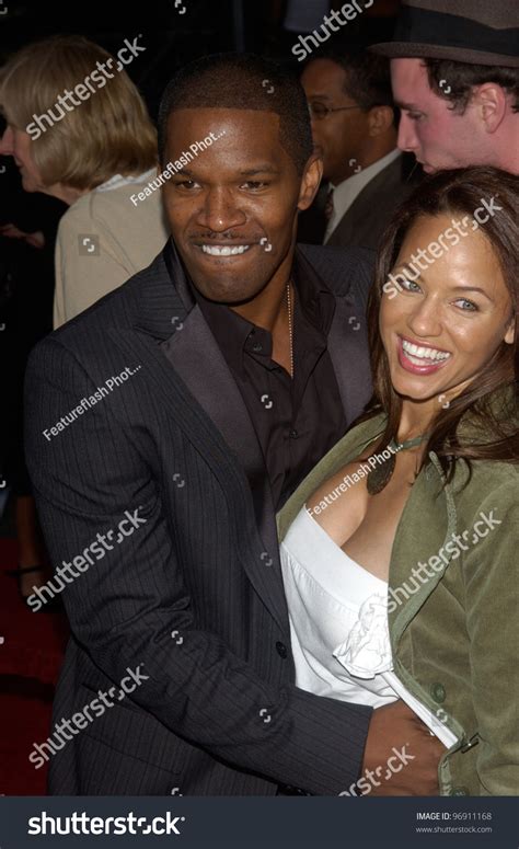 Actor Jamie Foxx Wife World Premiere Stock Photo 96911168 - Shutterstock