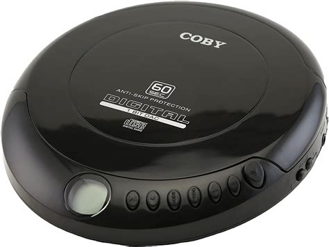 COBY Portable Compact Anti-Skip CD Player – Lightweight & Shockproof ...