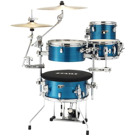 TAMA Cocktail-JAM Mini 4-Piece Portable Drum Kit CJP44HLB B&H