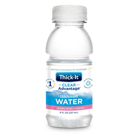 Thick-It Clear Advantage Thickened Water Unflavored Nectar Consistency ...