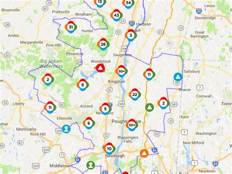 Central Hudson Power Outages From March Nor'easter Friday | Mid Hudson Valley, NY Patch