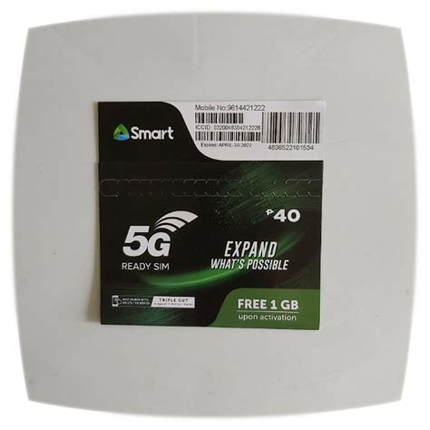 Smart Prepaid 5g Ready sim card | Shopee Philippines