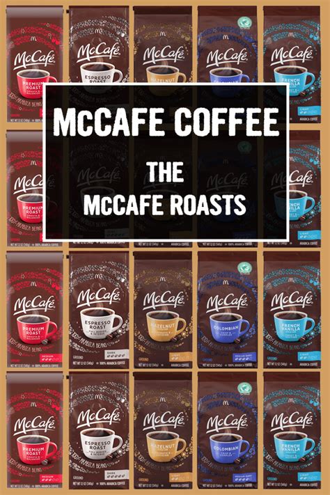 Flavors of McCafe Coffee – Names and Options at McDonalds | Arabica ...