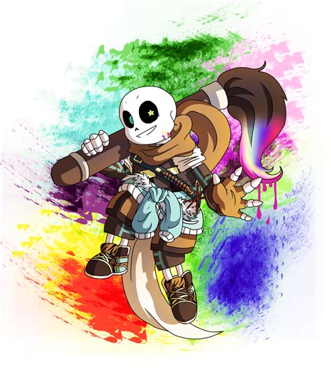 Ink!Sans by LonicHedgehog on DeviantArt