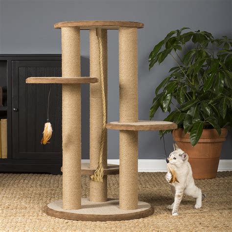 Multi-tiered Cat Scratching Post and Climber from Prevue Pet – hauspanther