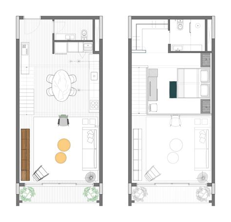 Gallery of Industrial Loft II / Diego Revollo Arquitetura - 37 | Loft floor plans, Loft plan ...