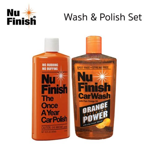 โปรโมชั่น Nu Finish Wash&Polish Set - Jack Car Accessories