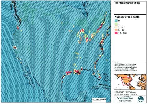 Ship grounding accident distribution. | Download Scientific Diagram