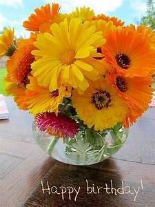 pretty happy birthday message with fall flowers - Yahoo Image Search Results | Цветы день ...