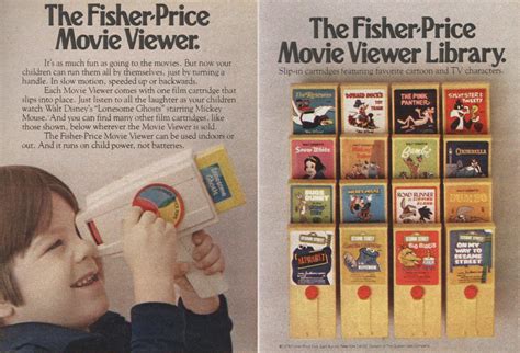 No Batteries Required: Remembering the Fisher Price Movie Viewer (1973) - Flashbak