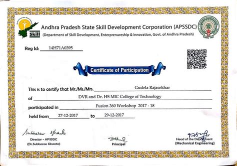 Andhra Pradesh State Skill Development Corporation (APSSDC) | PPT