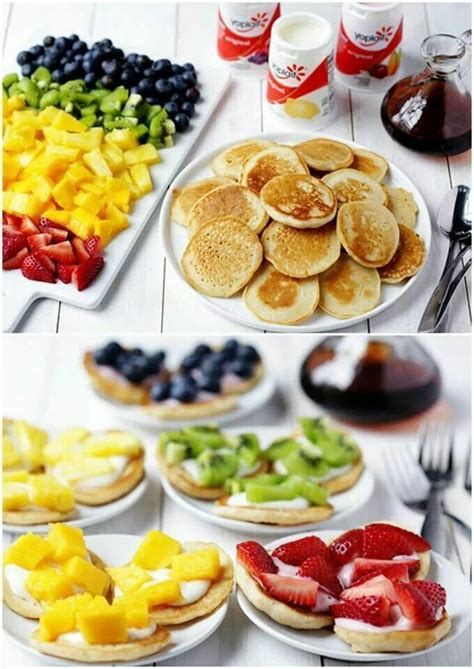 Pancake Buffet Fruit Recipes, Bars Recipes, Brunch Recipes, Breakfast Recipes, Breakfast Ideas ...