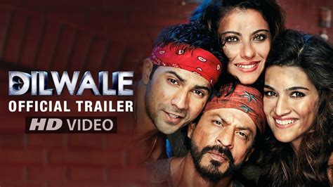 Dilwale Trailer | Kajol, Shah Rukh Khan, Varun Dhawan, Kriti Sanon | A ...