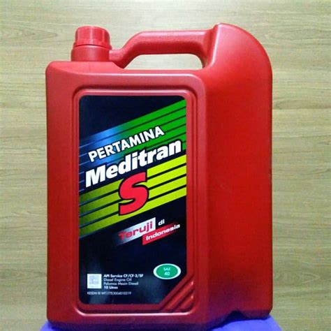 Jual Oli Mesin - Pertamina Meditran S 10 Liter | Shopee Indonesia