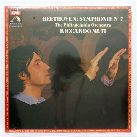 Beethoven : symphony no.7 by Riccardo Muti, LP Gatefold with ...