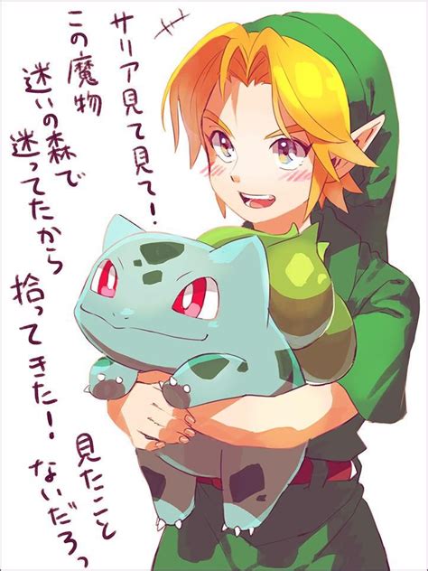 ヤモピ on Twitter | Legend of zelda, Pokemon crossover, Pokemon