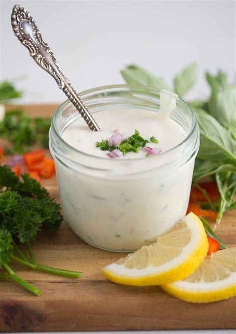 How To Make a Basic Yogurt Dressing (with Greek Yogurt)